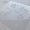 ST0138 - Chrzest Święty, krzyż, wózek dziecięcy, aniołek